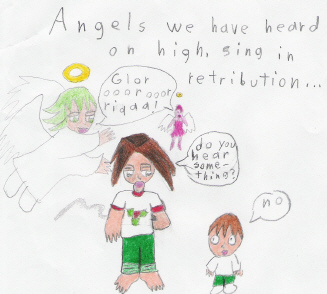 Angels Yoh has heard while high by Wild-Card-KKC