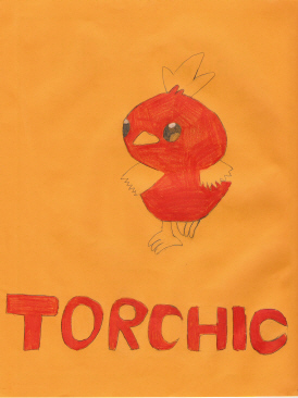 Torchic by Wild-Card-KKC