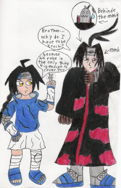 Elric bros cosply: the last Uchibi *cough* Uchiha by Wild-Card-KKC