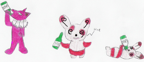Why is Spinda so tipsy? by Wild-Card-KKC