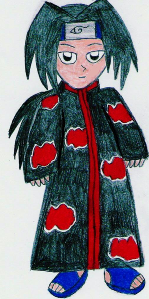 eight year old Itachi by Wild-Card-KKC