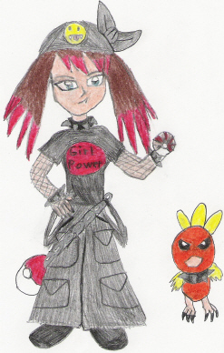 Goth May w/ Torchic by Wild-Card-KKC