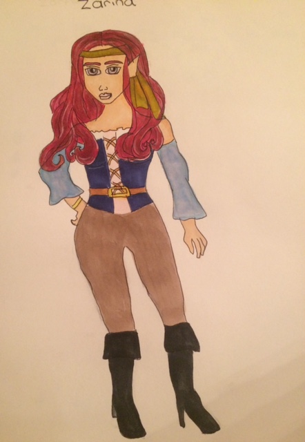 Zarina Treasure Planet O.C by WildDreams46