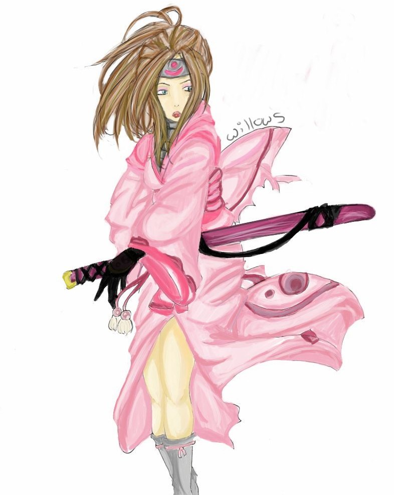 Pink Ninja by Willows