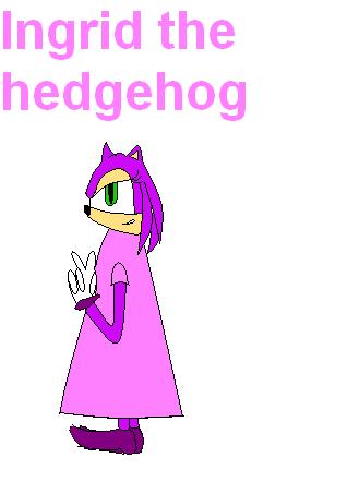 Ingrid The Hedgehog by Windmill