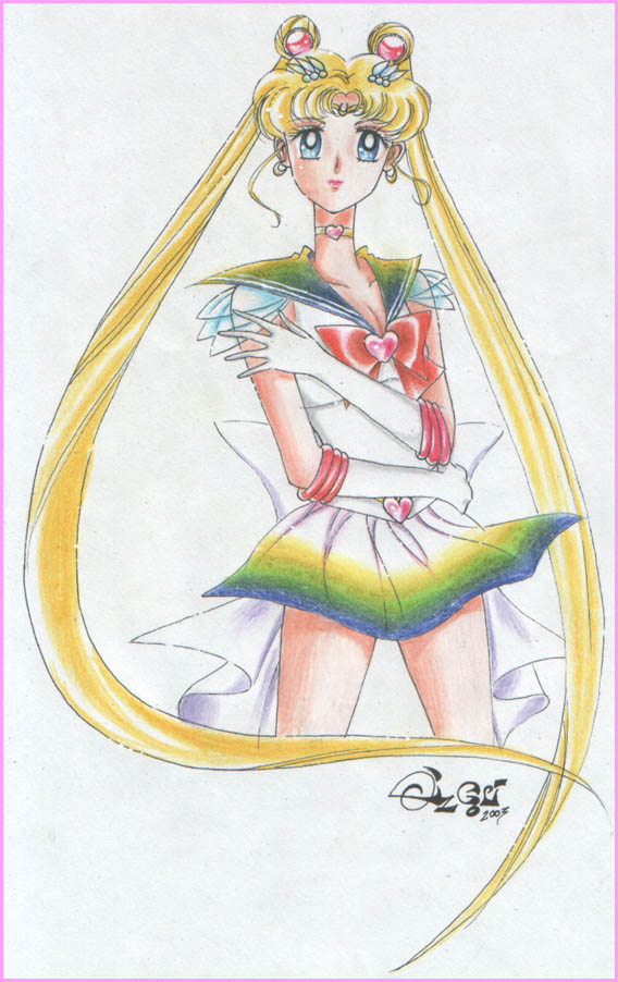 *manga style super sailor moon* by WindraceR