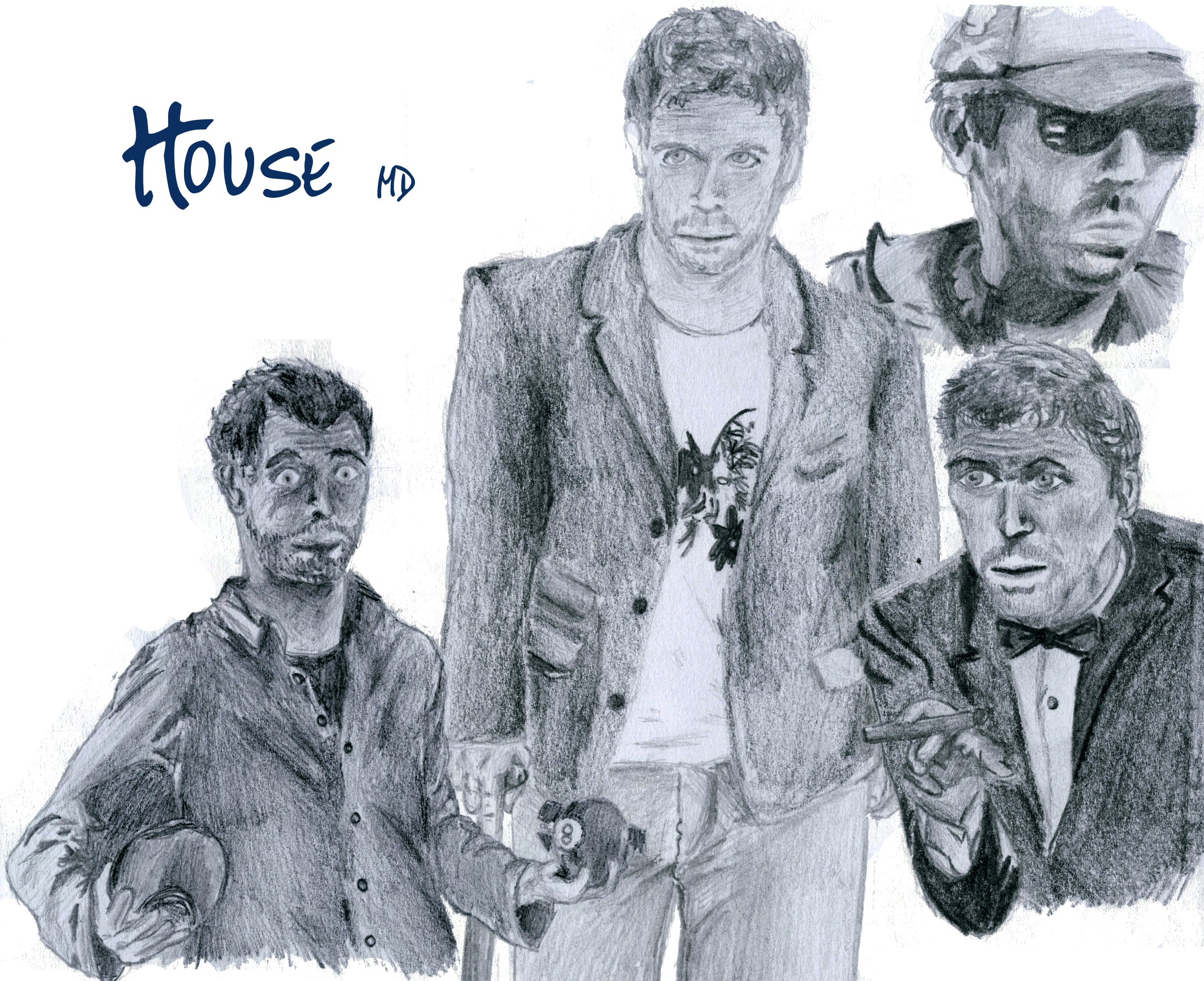 House Sketches by Wings110