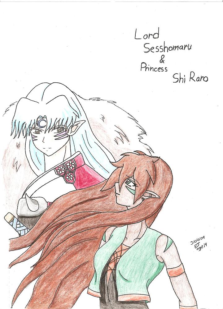 Lord Sesshomaru &amp; Princess Shi Raro by WinterRose19