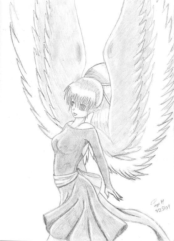 My angel by WinterRose19