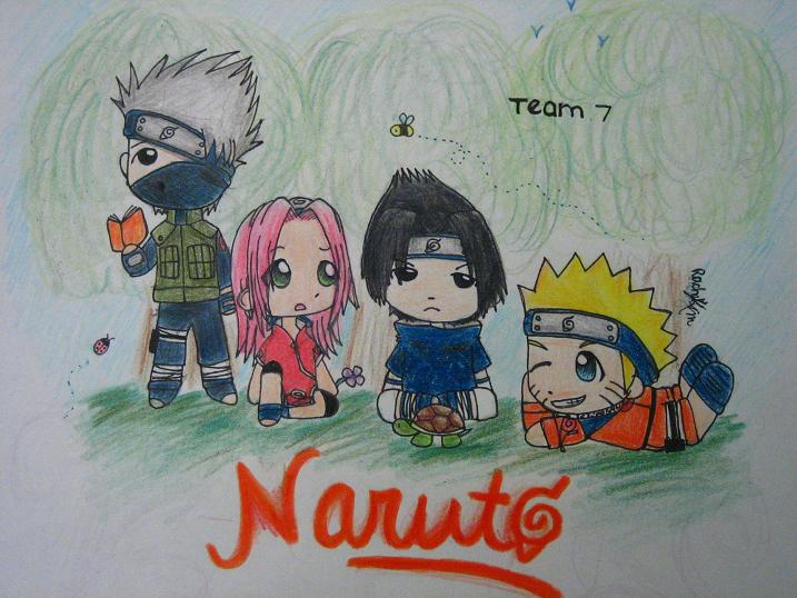 A Chibified Team 7 by Winter_Breeze
