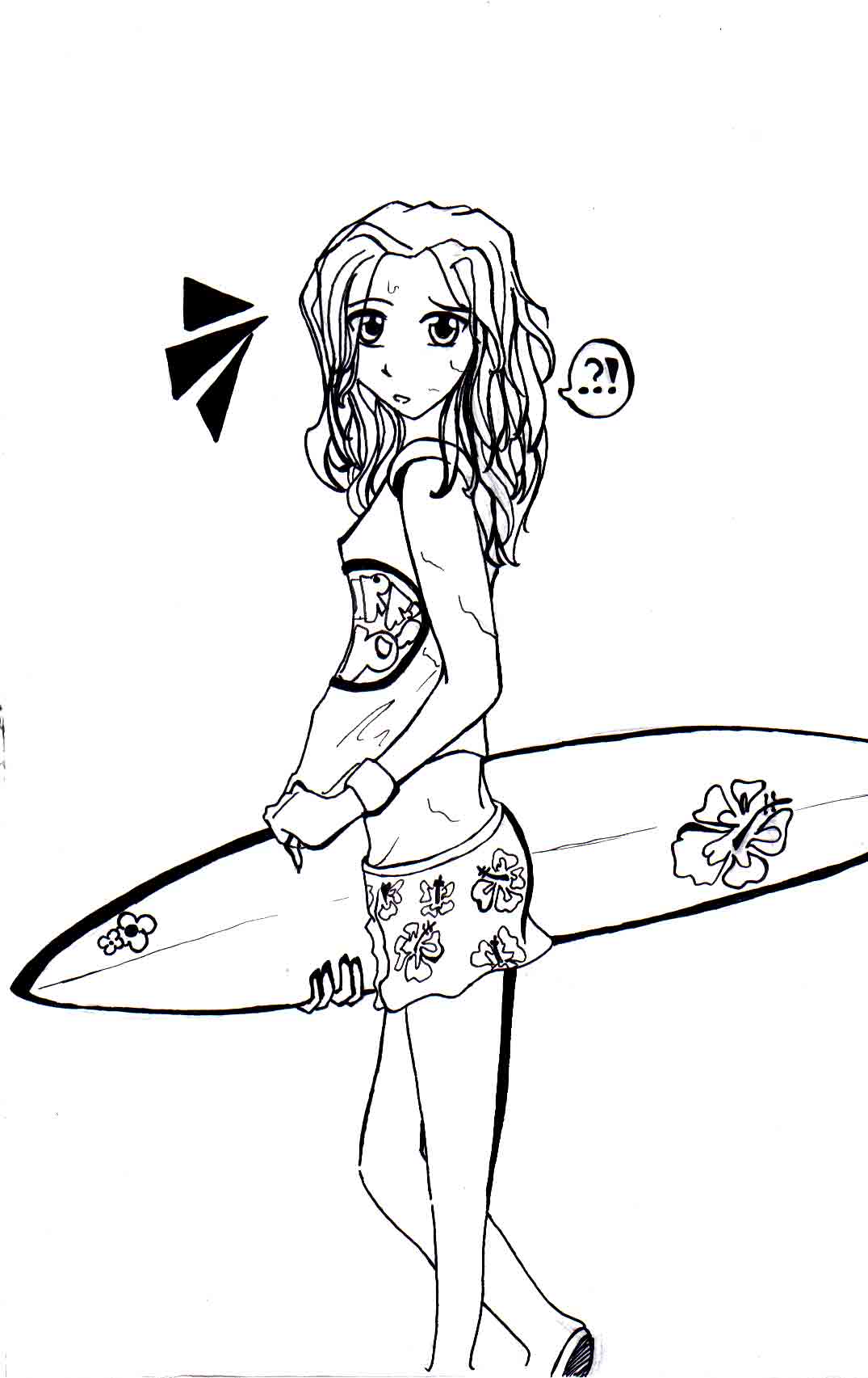 Surfer Girl by WintersxxPhoenix
