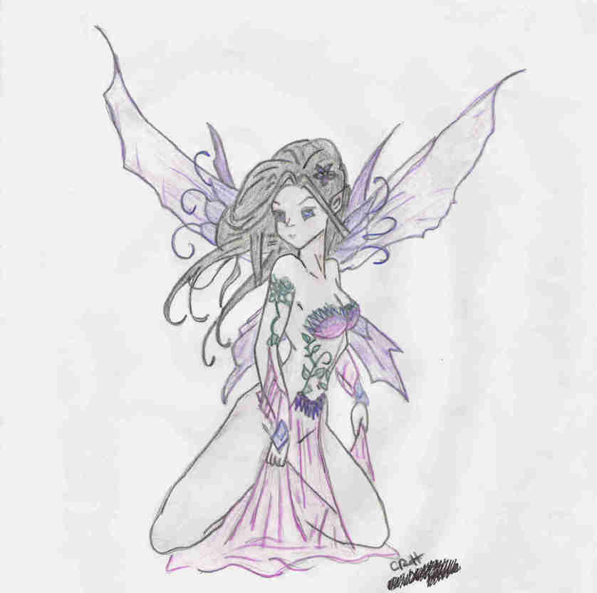 Purple Fairy by WishingIWasDifferent