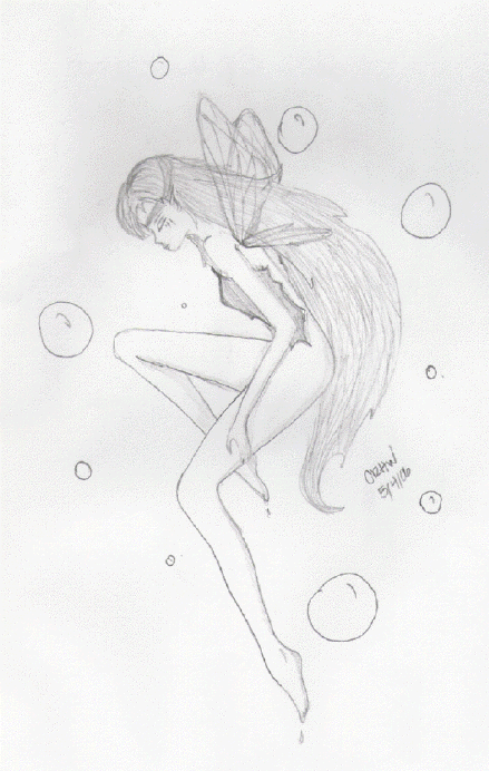 Water Fairy by WishingIWasDifferent