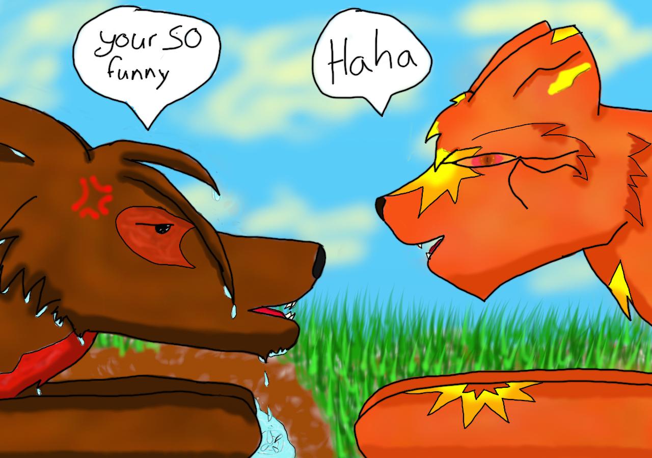 your SO funny -darkwolf333's contest by Wishsayer