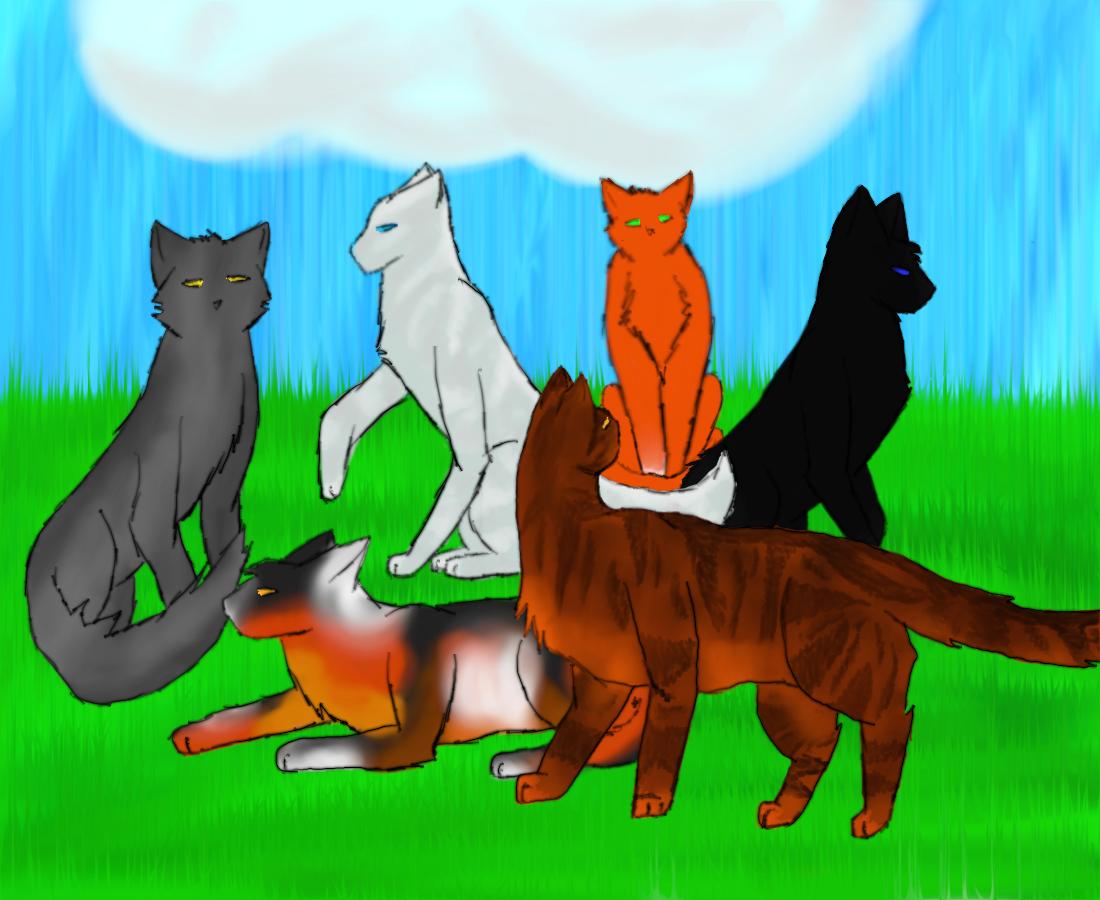 The Four Chosen Cats... oh and the other two by Wishsayer