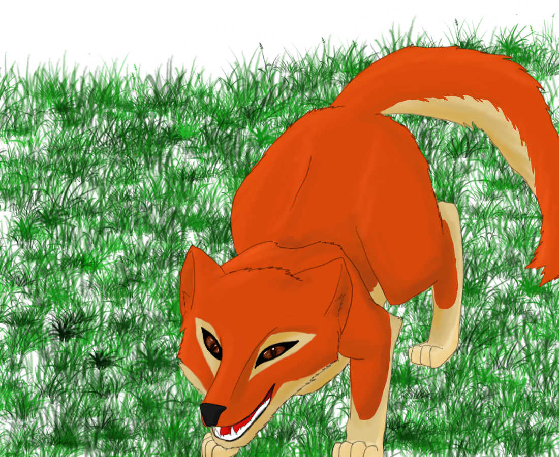 My friend as a fox by Wishsayer
