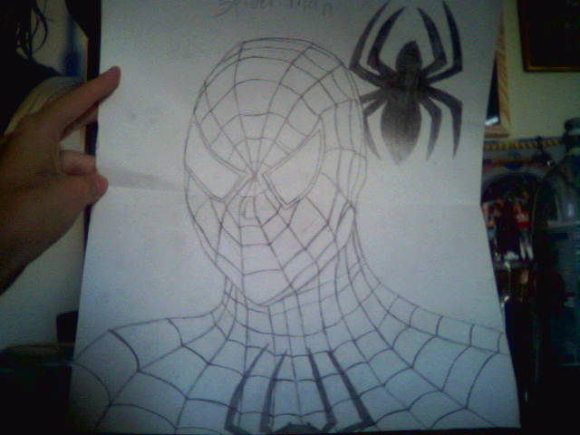 A pic of Spiderman i did! by Witchkings_Son_Amanadar