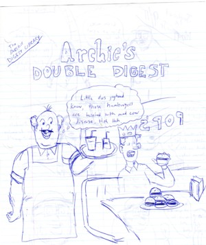 A Humorous picture of Jughead by WizardoftheWood