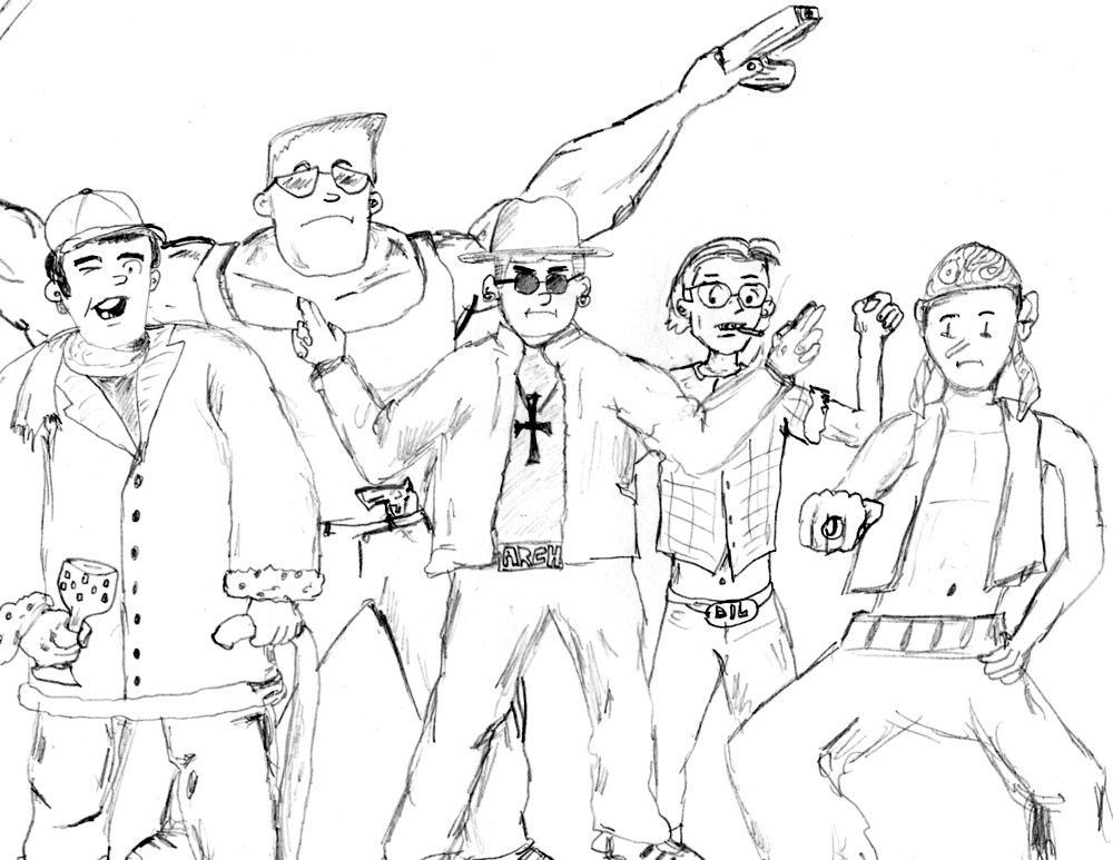 The Good ol Gang by WizardoftheWood