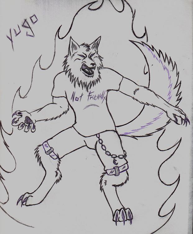 Yugo the Wolf by WolfZakuro