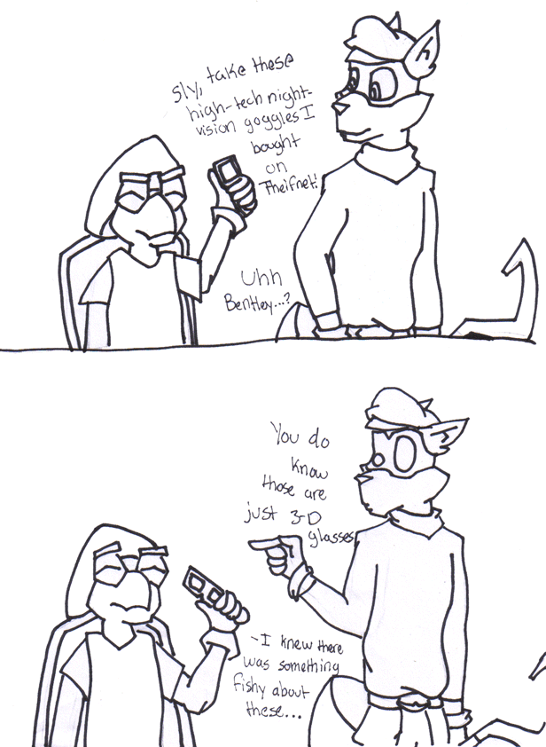 High Tech Night Vision Goggles...? by Wolfeh