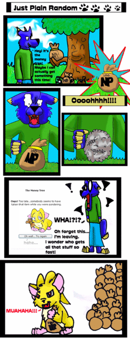 A Neopets Comic by Wolfeh