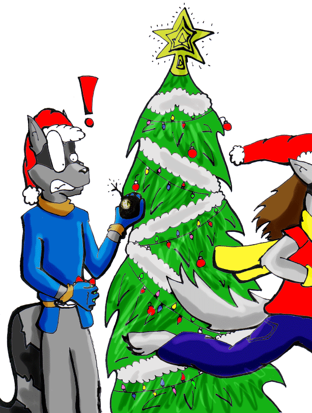 Christmas Pic (part 2 of 2) by Wolfeh