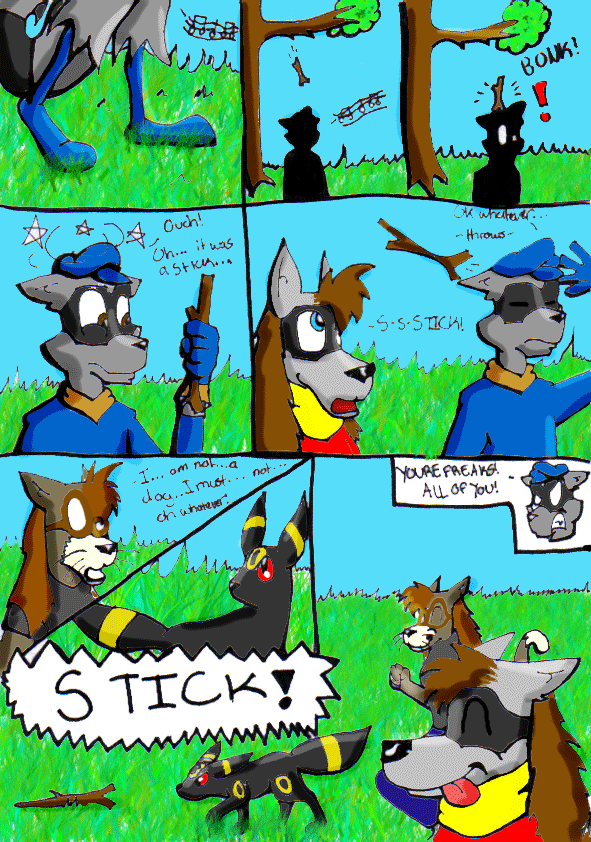STICK! Colored by Wolfeh