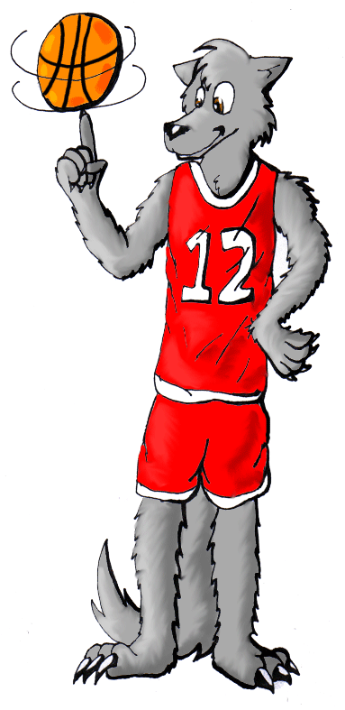 Basketball Wolf {Request from Sbfan} by Wolfeh