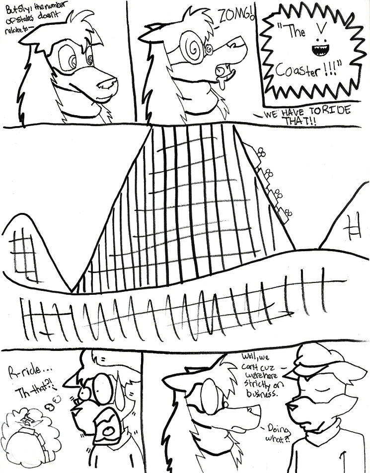 A Pointless Random Comic (page two) by Wolfeh