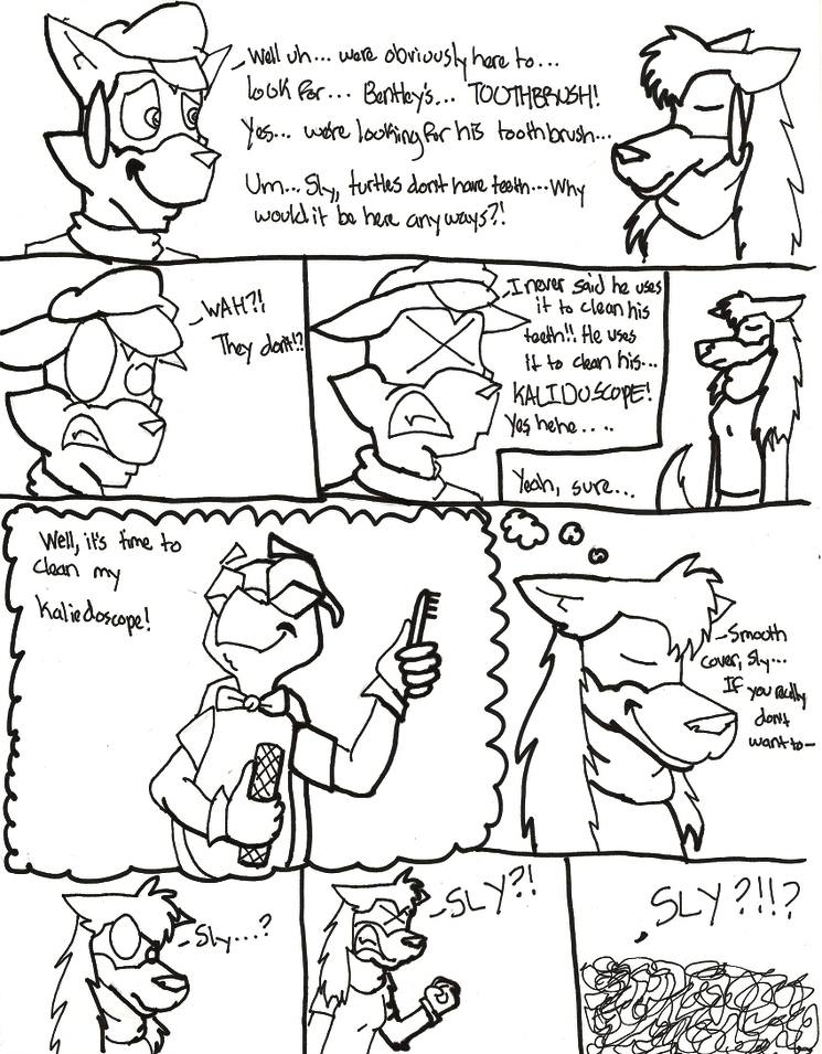 A Pointless Random Comic (page 3) by Wolfeh