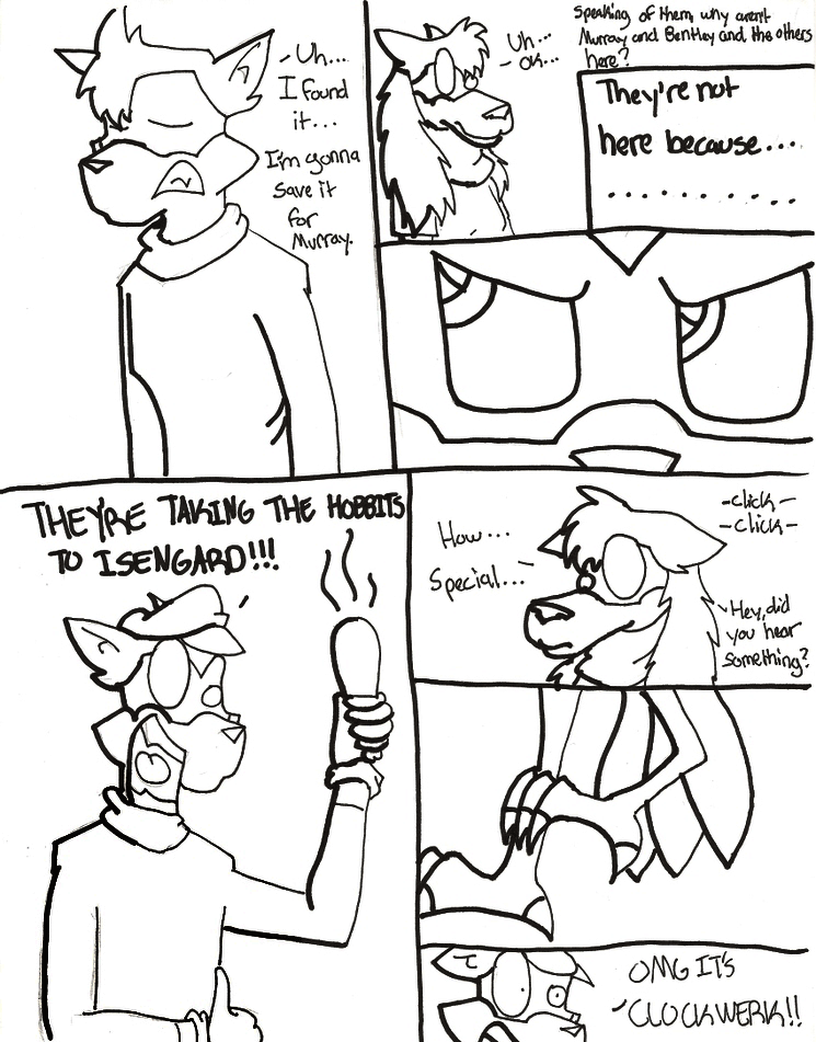 A Pointless Random Comic (Page 5) by Wolfeh
