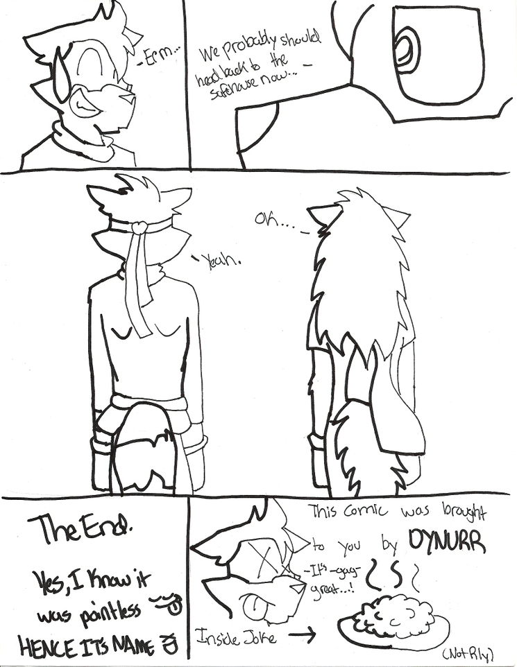 A Pointless Random Comic Page 8 by Wolfeh