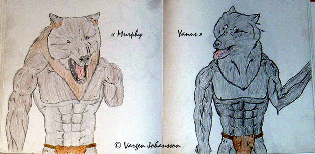 Murphy & Yanus by Wolfinator
