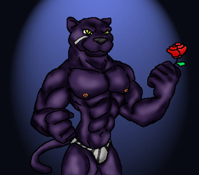Star Wolf Beefed - Panther Caruso 01 by Wolfox_Okamichan
