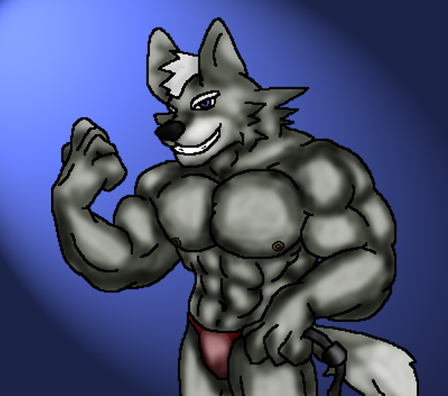 Star Wolf Beefed - Wolf O'Donnell 02 by Wolfox_Okamichan