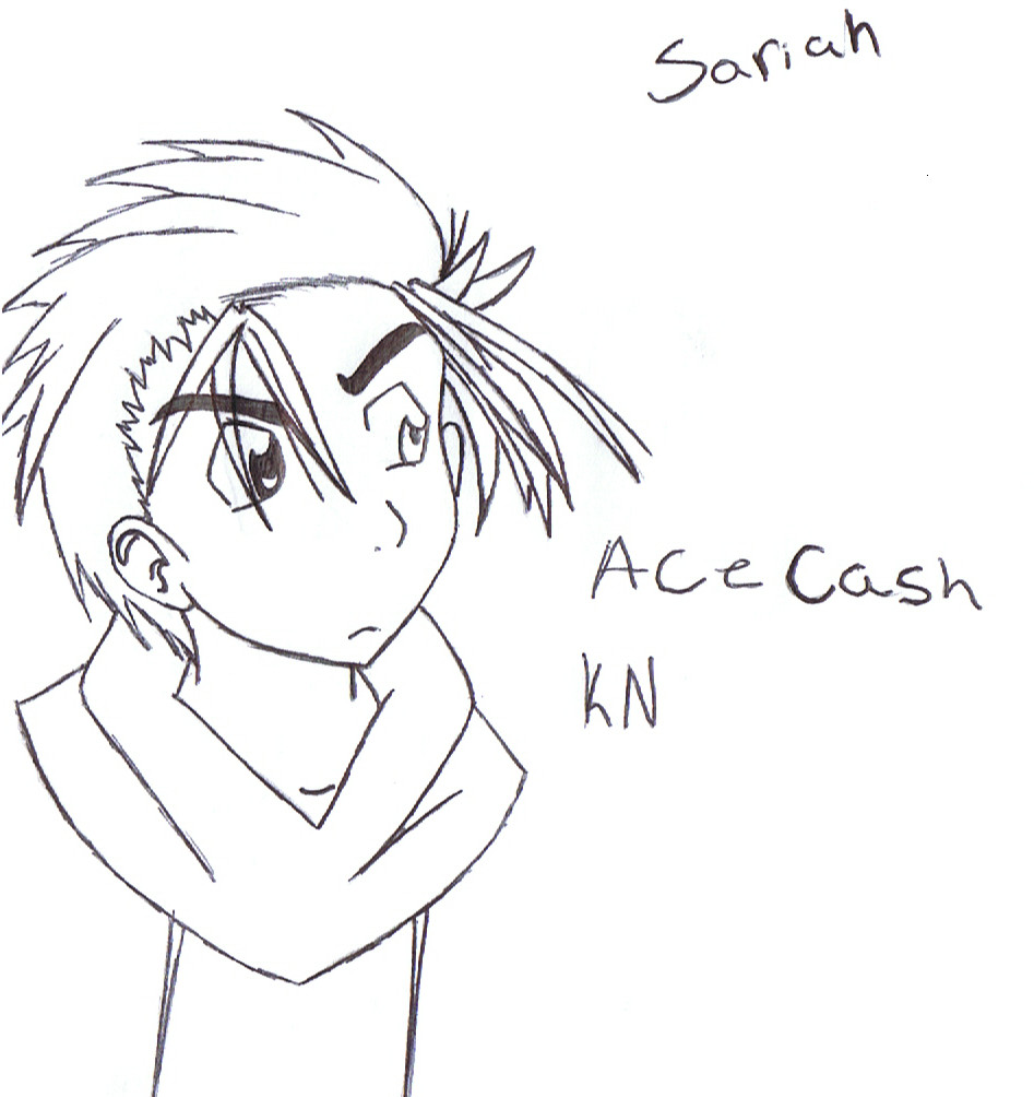 Kichigai's Ace Cash person by Wolfychan