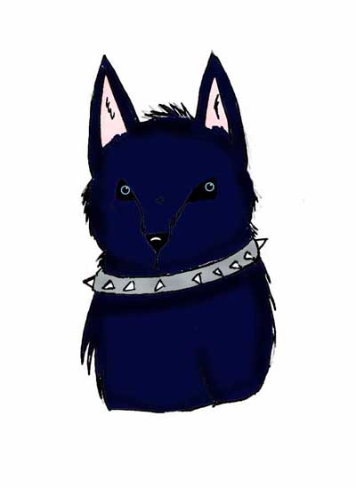 Blue the Dog by Wolviana