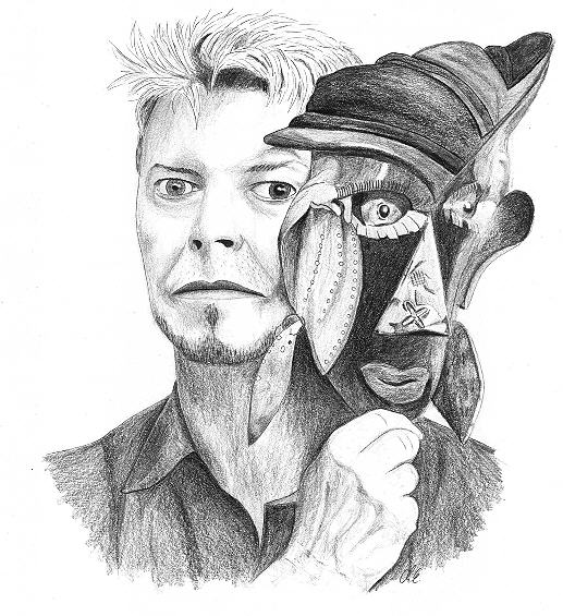 David Bowie - Mask by Woolf20