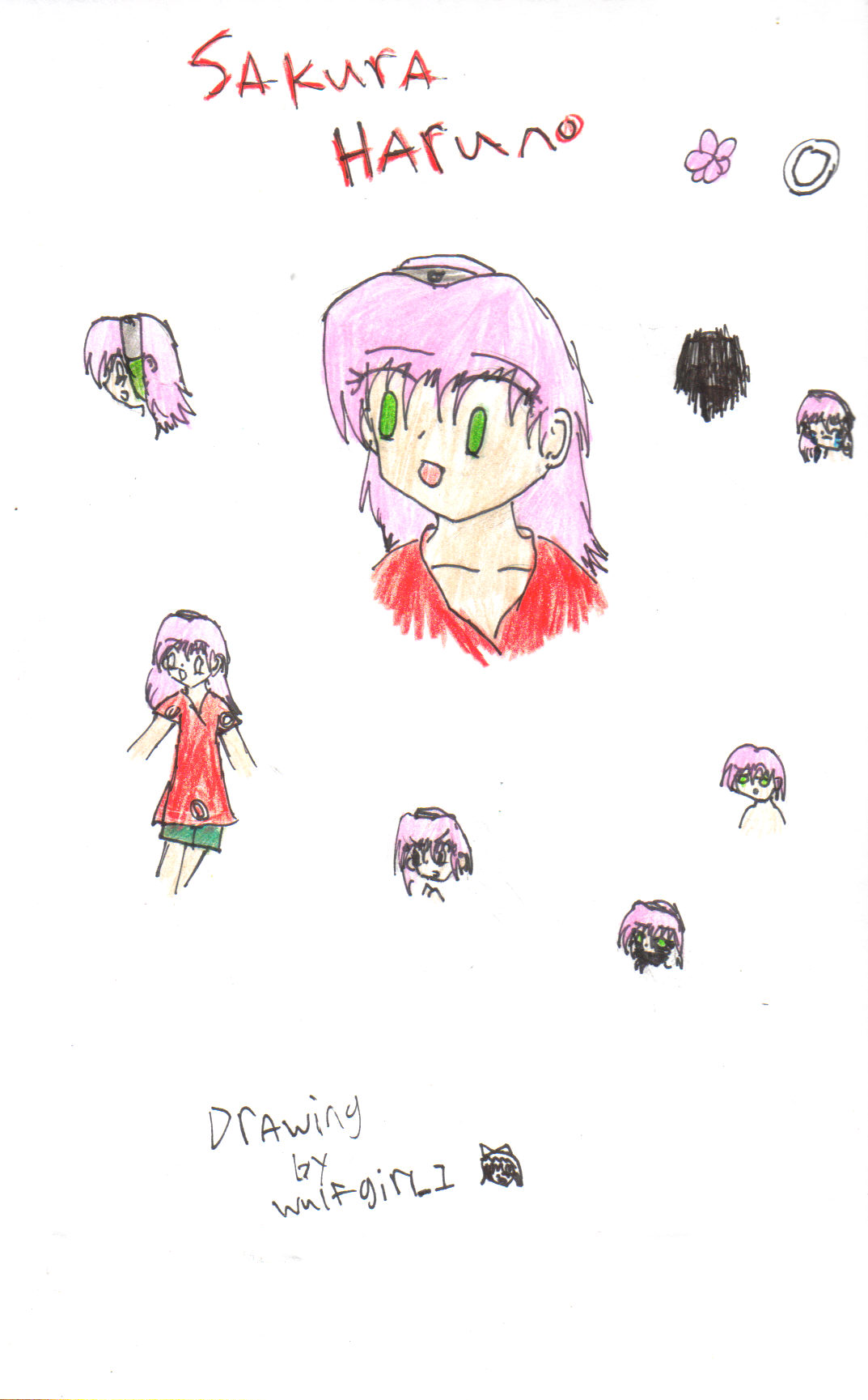 Sakura Haruno by Wulfgirl1