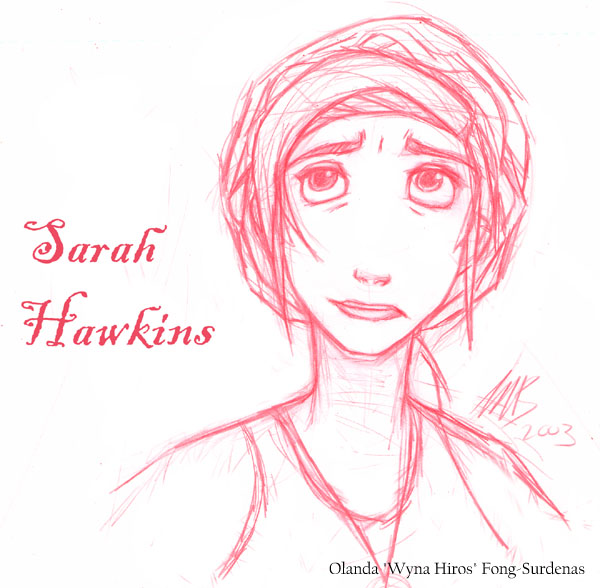 Sarah Portrait (Treasure Planet) by WynaHIros