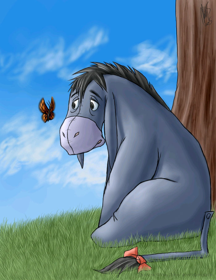 Eeyore by WynaHIros