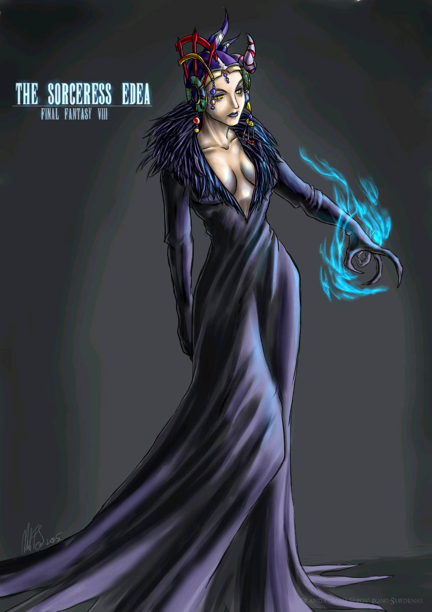 The Sorceress Edea by WynaHIros