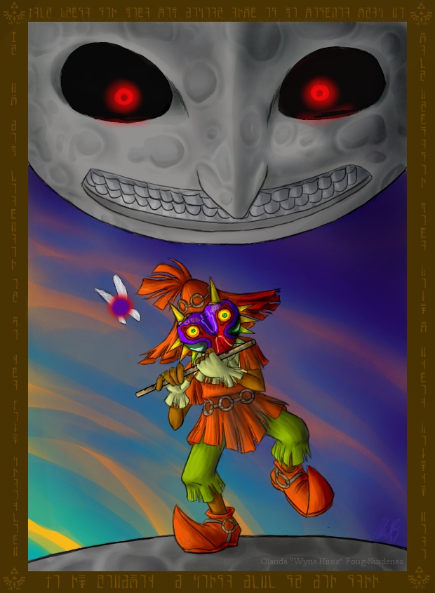 Skull Kid Dances (Legend of Zelda: Majora's Mask) by WynaHIros