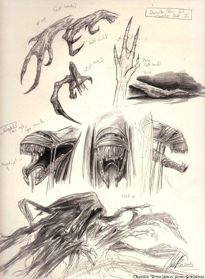 Dementor mini Character sheet by WynaHIros