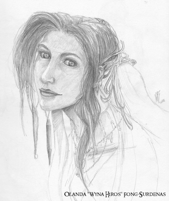 Adella Sketch by WynaHIros