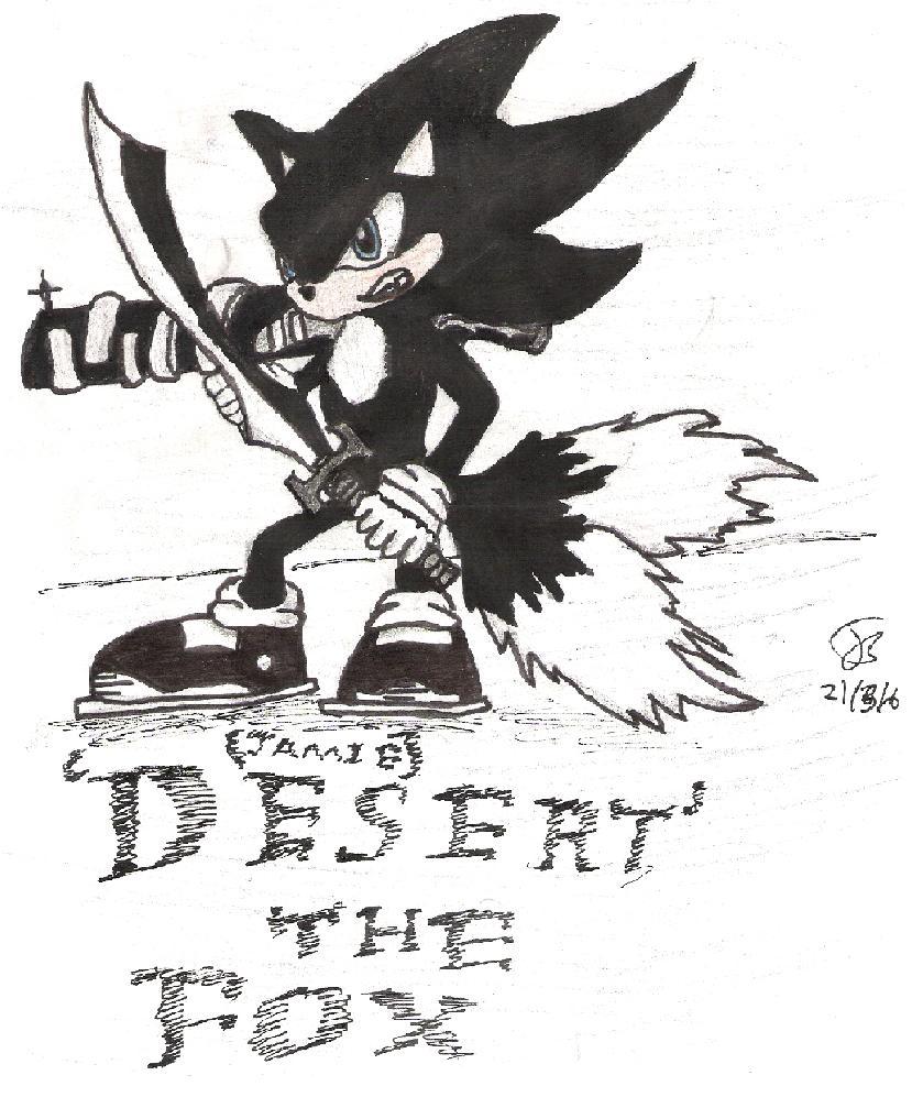 jamie "desert" the fox by waluigiboy