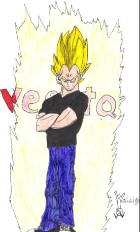 -#vegeta#- by waluigiboy