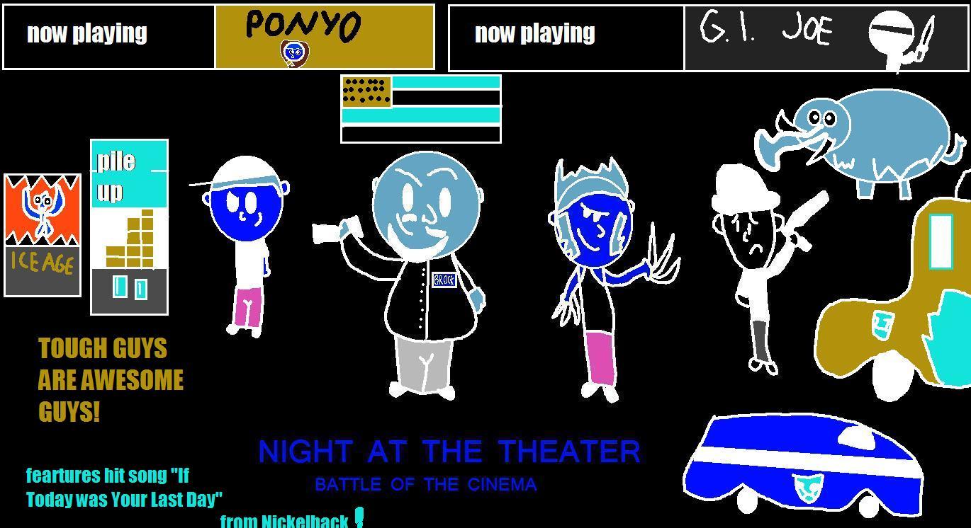 Night at the Theater: Illuminated by waluigiguy22