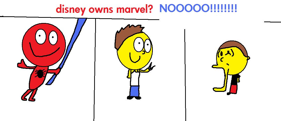 Disney bought Marvel? NOOOOOOO!!! by waluigiguy22